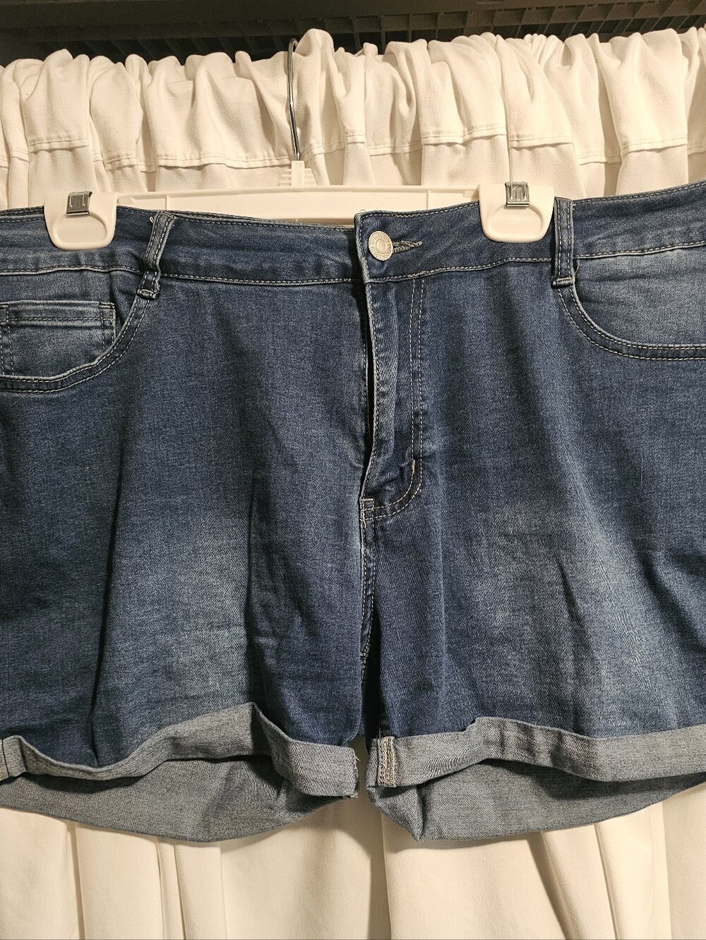 Women's Dark Blue Stretch Denim Sz. XXXL